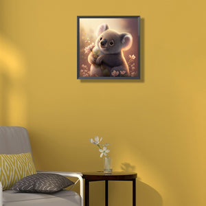 Animals In The Mountains And Jungles 30*30CM(Canvas) Full Round Drill Diamond Painting
