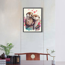 Load image into Gallery viewer, Weasel 30*40CM(Canvas) Full Round Drill Diamond Painting
