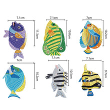 Load image into Gallery viewer, DIY Diamond Art Keychains Gem Keychains Christmas Decoration Gift (GJ016)
