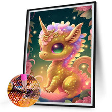 Load image into Gallery viewer, Little Dragon 30*40CM(Canvas) Full Round Drill Diamond Painting
