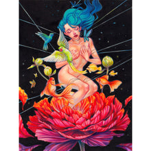 Load image into Gallery viewer, Girl 30*40CM(Canvas) Full Round Drill Diamond Painting
