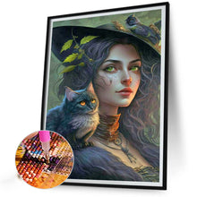Load image into Gallery viewer, Girl 30*40CM(Canvas) Full Round Drill Diamond Painting
