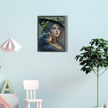 Load image into Gallery viewer, Girl 30*40CM(Canvas) Full Round Drill Diamond Painting
