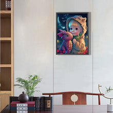 Load image into Gallery viewer, Girl 30*40CM(Canvas) Full Round Drill Diamond Painting
