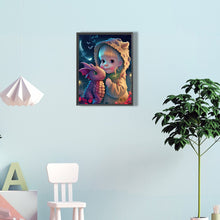 Load image into Gallery viewer, Girl 30*40CM(Canvas) Full Round Drill Diamond Painting
