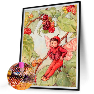 Girl 30*40CM(Canvas) Full Round Drill Diamond Painting