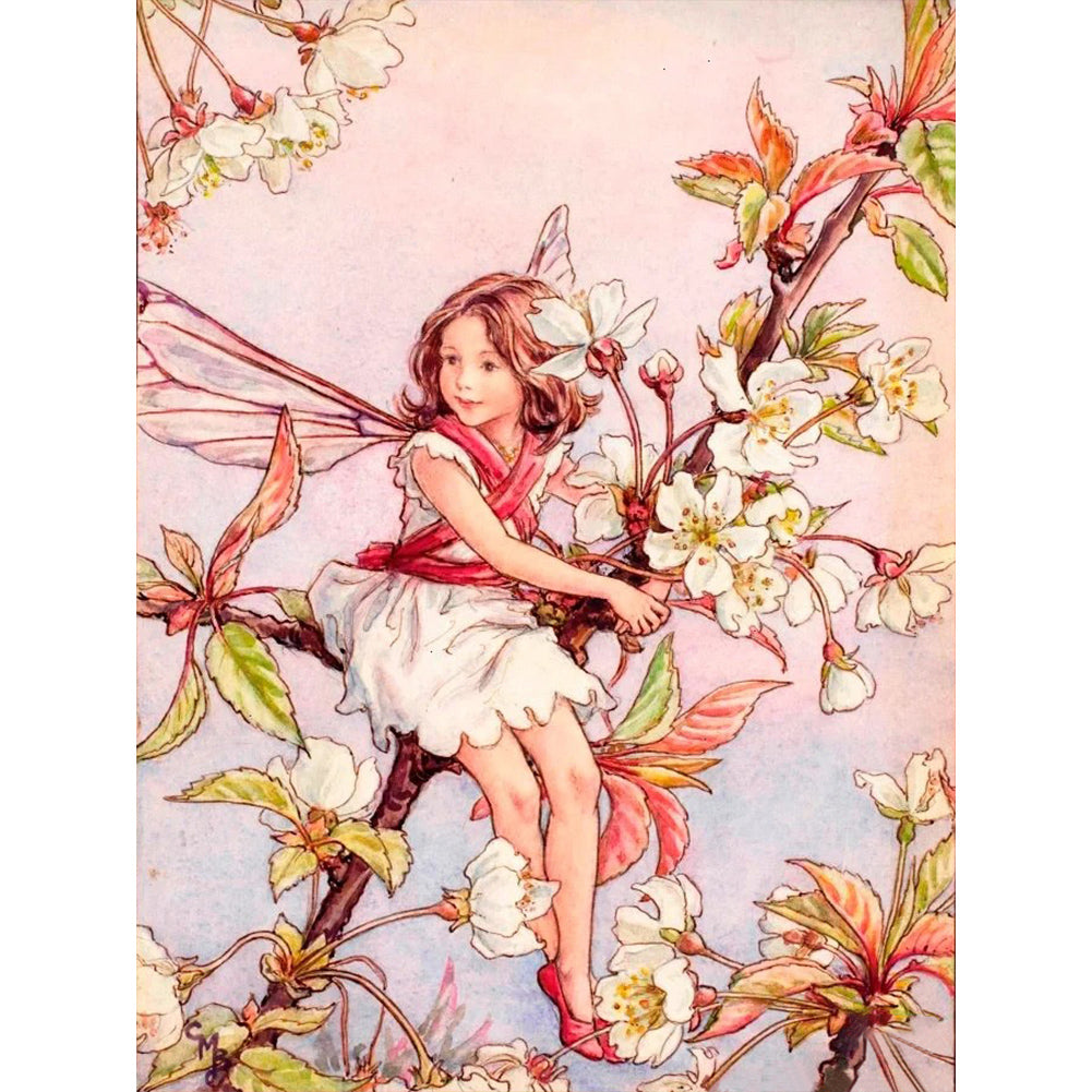 Girl 30*40CM(Canvas) Full Round Drill Diamond Painting