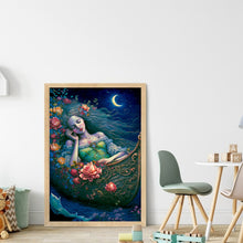 Load image into Gallery viewer, Huancan - Fantasy Moon Girl - 50*70CM 11CT 3 Stamped Cross Stitch
