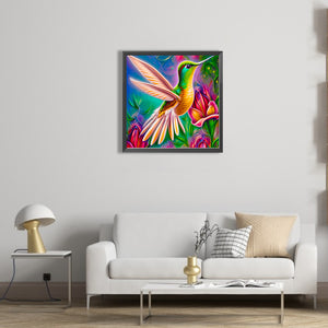 Hummingbird 50*50CM(Canvas) Full Square Drill Diamond Painting