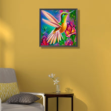Load image into Gallery viewer, Hummingbird 50*50CM(Canvas) Full Square Drill Diamond Painting
