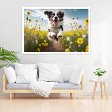 Load image into Gallery viewer, Running Dog 40*60CM(Canvas) Full Round Drill Diamond Painting
