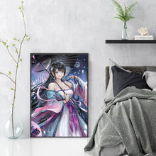 Load image into Gallery viewer, Huancan - Manga Girl - 50*70CM 11CT 3 Stamped Cross Stitch
