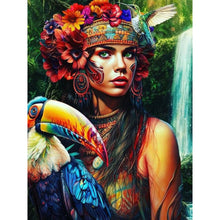 Load image into Gallery viewer, Indian 30*40CM(Canvas) Full Round Drill Diamond Painting
