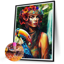 Load image into Gallery viewer, Indian 30*40CM(Canvas) Full Round Drill Diamond Painting
