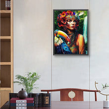 Load image into Gallery viewer, Indian 30*40CM(Canvas) Full Round Drill Diamond Painting
