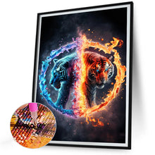 Load image into Gallery viewer, Tigers Walking In Yin And Yang 30*40CM(Canvas) Full Round Drill Diamond Painting
