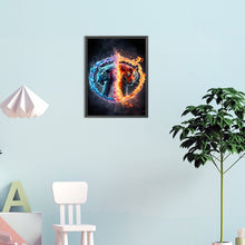 Load image into Gallery viewer, Tigers Walking In Yin And Yang 30*40CM(Canvas) Full Round Drill Diamond Painting
