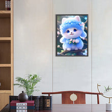 Load image into Gallery viewer, Puppy Pretending To Be A Rabbit 30*40CM(Canvas) Full Round Drill Diamond Painting
