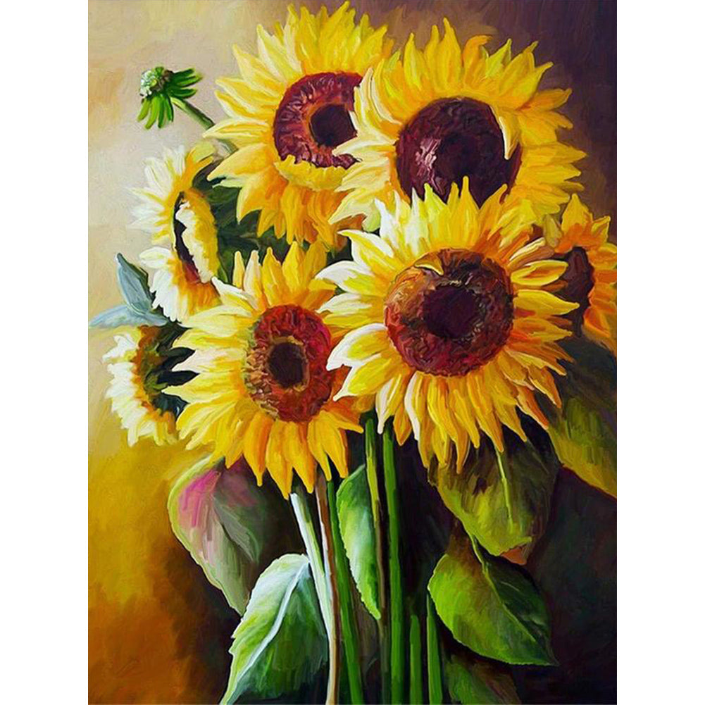 Abstract Art 30*40CM(Canvas) Full Round Drill Diamond Painting
