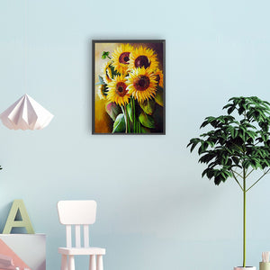 Abstract Art 30*40CM(Canvas) Full Round Drill Diamond Painting