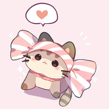Load image into Gallery viewer, Huancan - Cute Cartoon Kitten - 40*40CM 11CT 3 Stamped Cross Stitch
