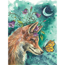 Load image into Gallery viewer, Fox 30*40CM(Canvas) Full Round Drill Diamond Painting
