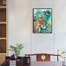 Load image into Gallery viewer, Fox 30*40CM(Canvas) Full Round Drill Diamond Painting
