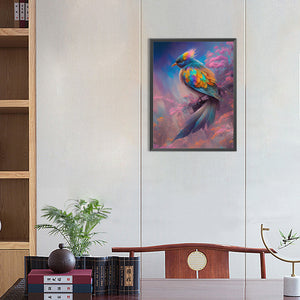Colorful Bird 30*40CM(Canvas) Full Round Drill Diamond Painting