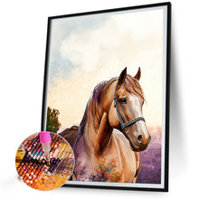 Load image into Gallery viewer, Horse 30*40CM(Canvas) Full Round Drill Diamond Painting
