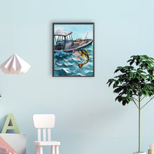 Load image into Gallery viewer, Perch 30*40CM(Canvas) Full Round Drill Diamond Painting

