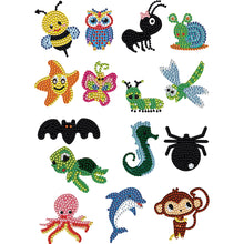 Load image into Gallery viewer, 5D Mosaic Sticker Art Kits Arts Crafts DIY Gem Sticker Toys Kits (GJ047)
