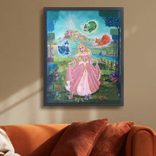 Load image into Gallery viewer, Yishu - Disney Princess Cinderella - 50*60CM 11CT 3 Stamped Cross Stitch
