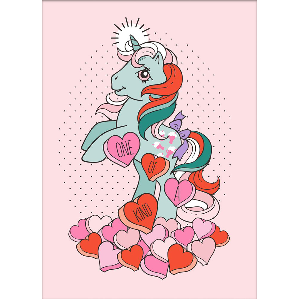 Yishu - Unicorn - 40*55CM 11CT 3 Stamped Cross Stitch