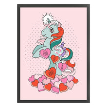 Load image into Gallery viewer, Yishu - Unicorn - 40*55CM 11CT 3 Stamped Cross Stitch
