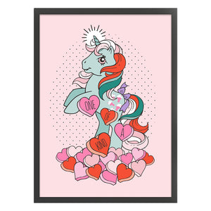 Yishu - Unicorn - 40*55CM 11CT 3 Stamped Cross Stitch