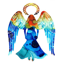 Load image into Gallery viewer, Angel Girl Logo 30*40CM(Canvas) Full Round Drill Diamond Painting
