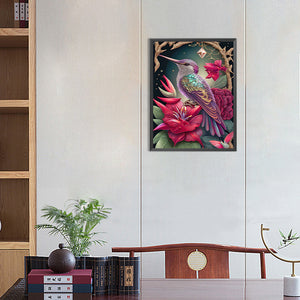 Diamond Bird 30*40CM(Canvas) Full Round Drill Diamond Painting