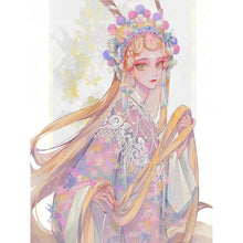Load image into Gallery viewer, Peking Opera 30*40CM(Canvas) Full Round Drill Diamond Painting
