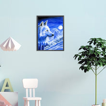 Load image into Gallery viewer, Wolf Head 30*40CM(Canvas) Full Round Drill Diamond Painting
