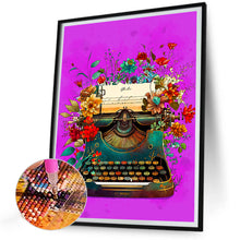 Load image into Gallery viewer, Writer&#39;S Clipart 30*40CM(Canvas) Full Round Drill Diamond Painting
