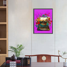 Load image into Gallery viewer, Writer&#39;S Clipart 30*40CM(Canvas) Full Round Drill Diamond Painting
