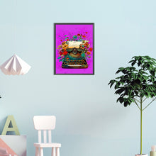 Load image into Gallery viewer, Writer&#39;S Clipart 30*40CM(Canvas) Full Round Drill Diamond Painting
