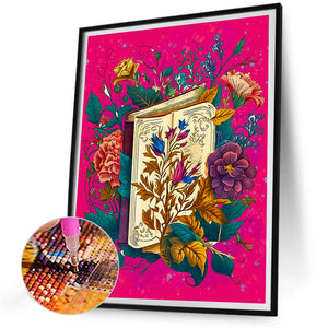 Writer'S Clipart 30*40CM(Canvas) Full Round Drill Diamond Painting