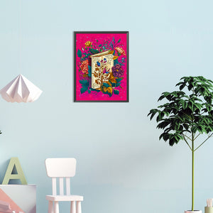 Writer'S Clipart 30*40CM(Canvas) Full Round Drill Diamond Painting