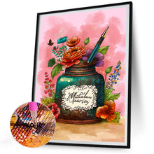 Load image into Gallery viewer, Writer&#39;S Clipart 30*40CM(Canvas) Full Round Drill Diamond Painting
