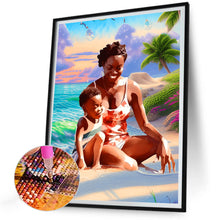 Load image into Gallery viewer, Mother&#39;S Day 30*40CM(Canvas) Full Round Drill Diamond Painting
