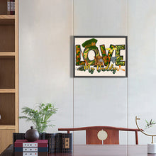 Load image into Gallery viewer, Love My Military Dad 40*30CM(Canvas) Full Round Drill Diamond Painting
