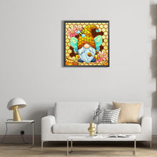 Load image into Gallery viewer, Gnome Gathering Honey 30*30CM(Canvas) Full Round Drill Diamond Painting
