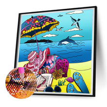 Load image into Gallery viewer, Summer Beach 30*30CM(Canvas) Full Round Drill Diamond Painting
