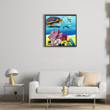 Load image into Gallery viewer, Summer Beach 30*30CM(Canvas) Full Round Drill Diamond Painting
